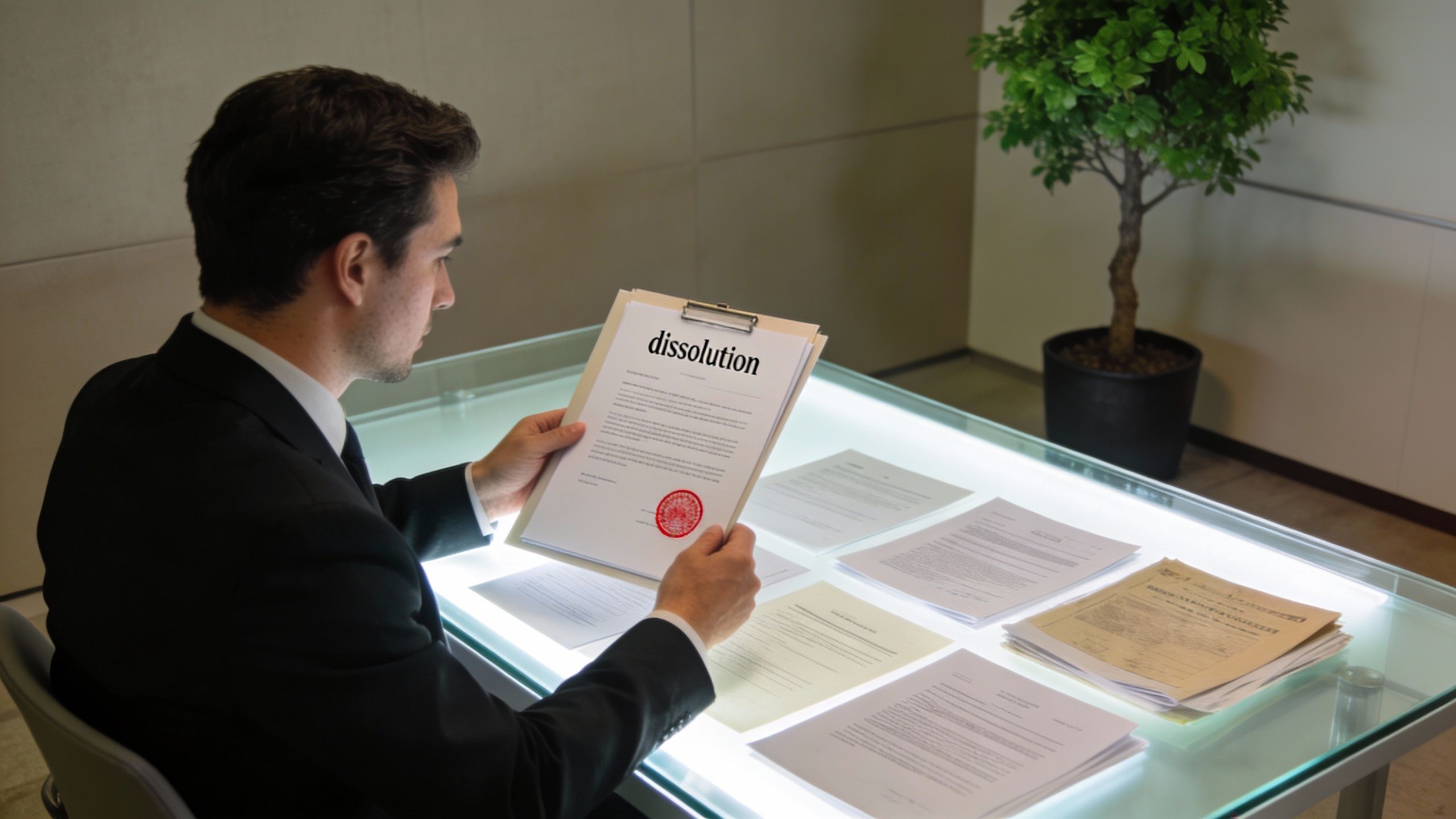 Dissolution d’entreprise : démarches et formalités essentielles