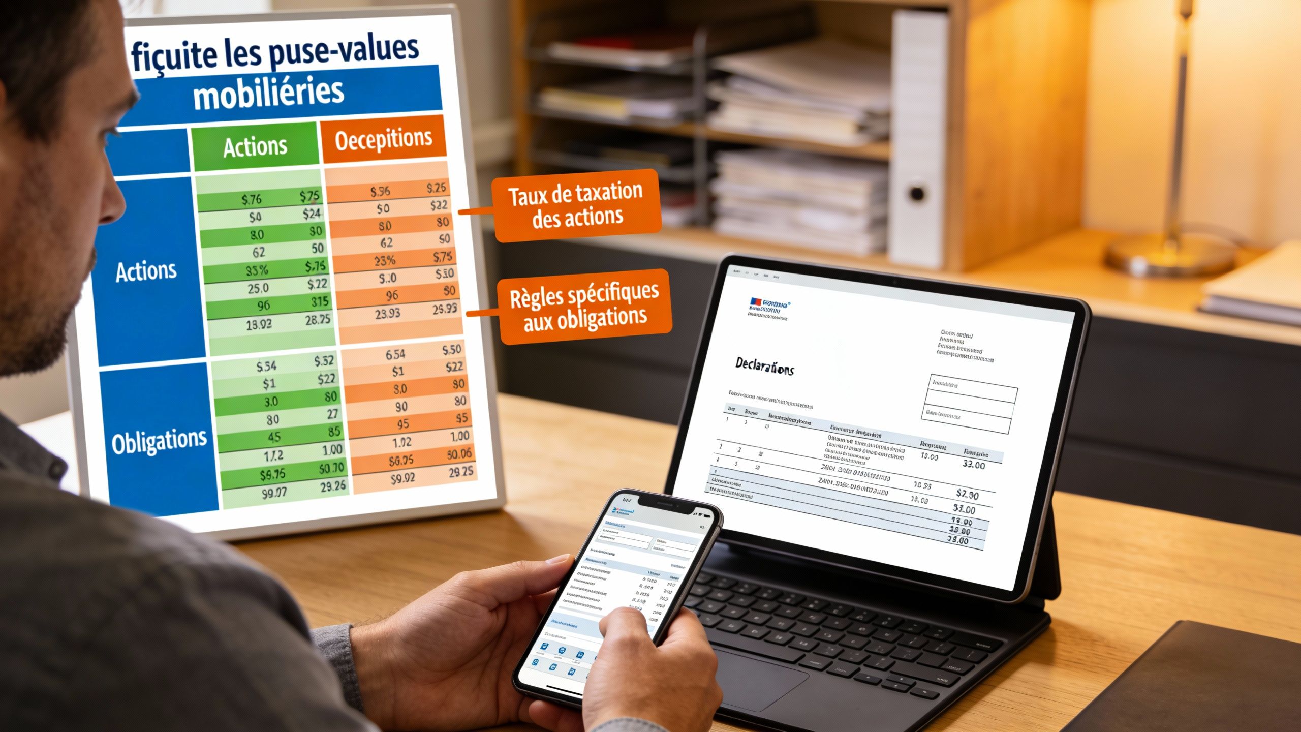 Impôts sur les plus-values mobilières : comprendre la fiscalité